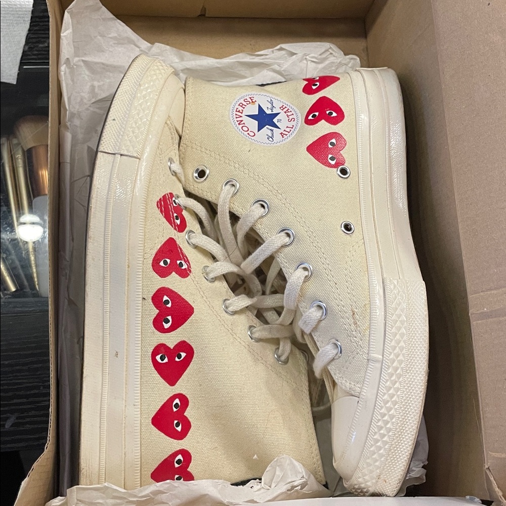 Comme Des Garçons Converse High Tops